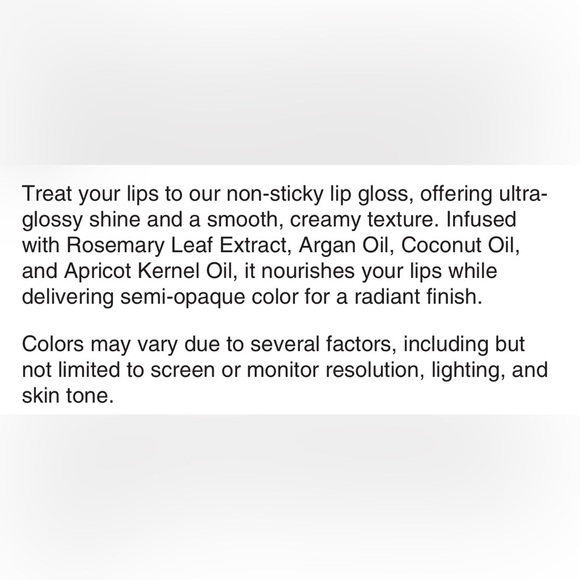 NIB Dose of Colors Lip Gloss in Can You Not - Picture 6 of 11